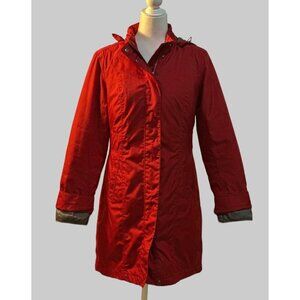 Womens Eddie Bauer Red 3-in-1 Systems Jacket Size Small
